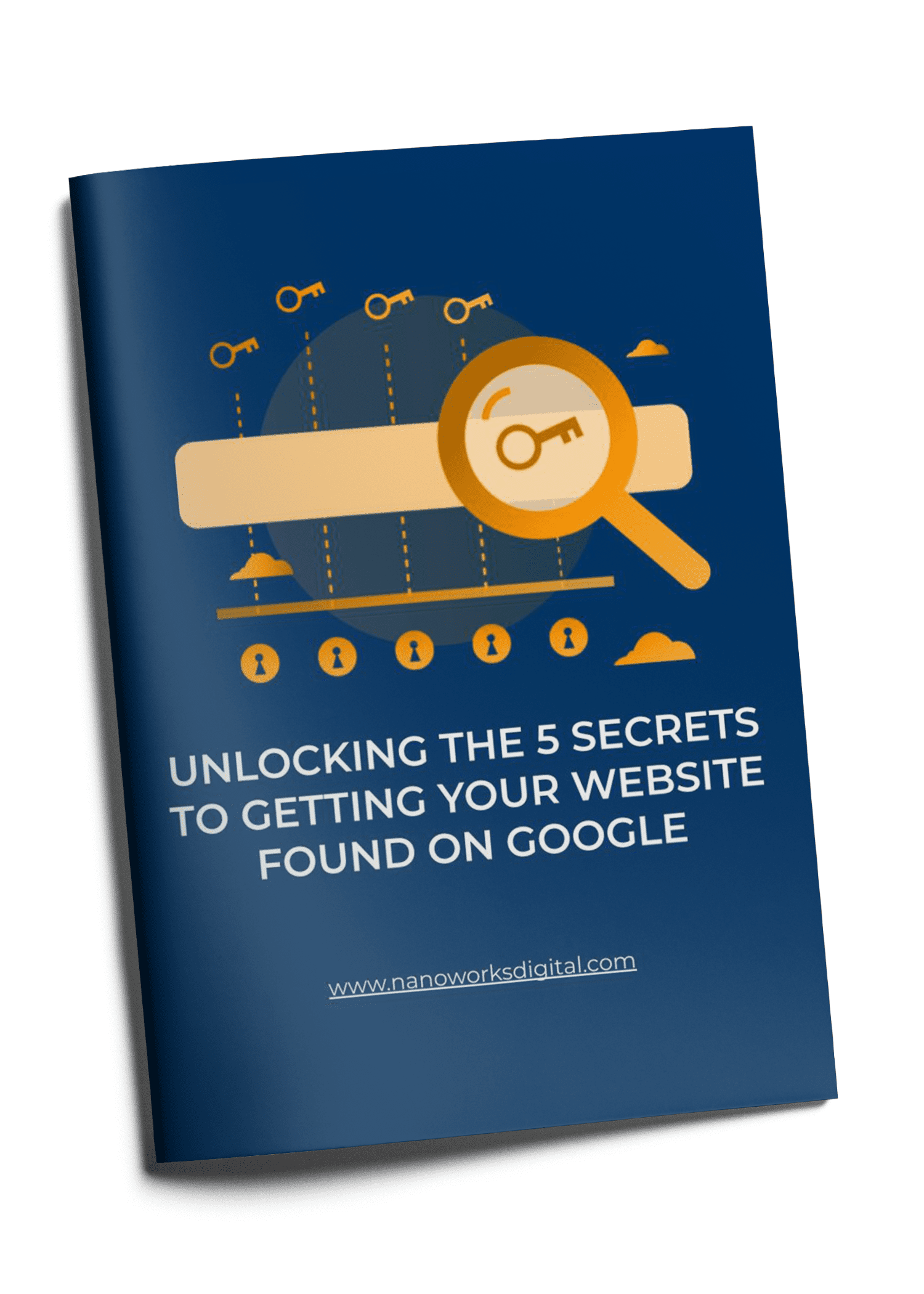 Cover Our Free E-Book About SEO